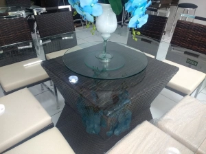 Conjunto Mesa Vitale com 8 cadeiras Imperial
